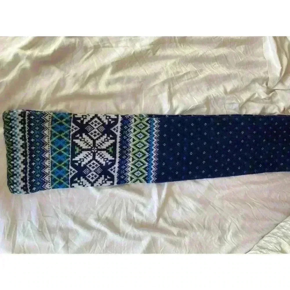 Vineyard vines wool/alpaca and other blend blue scarf - Picture 3 of 6